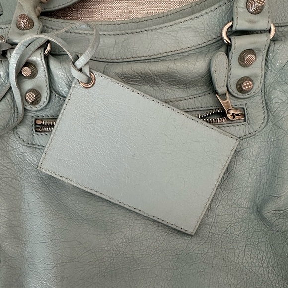 Balenciaga City Handbag in Light Blue - Picture 5 of 9